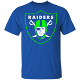 Oakland Raiders St Patrick Day Funny Football Fans Shamrocks Lover SHam T-Shirt - Macnystore