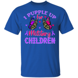 I Purple Up Shirt For The Month Of The Military Kids Funny Military Child Month Children Men Women Butterfly Lover Gifts Youth T-Shirt - Macnystore