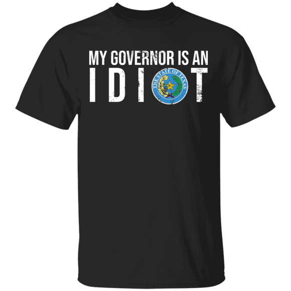 My Governor Is An Idiot Great Seal Of The States Of Texas Shirt Matching Triggered Freedom Political Gifts T-Shirt - Macnystore