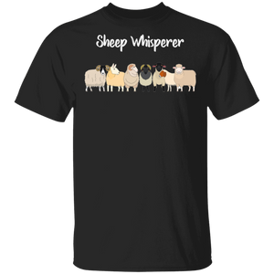 Farmer Sheep Shirt Sheep Whisperer Funny Farm Kids Sheep Lover Farmer Gifts T-Shirt - Macnystore