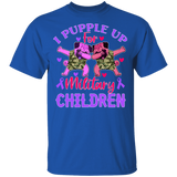 I Purple Up Shirt For The Month Of The Military Kids Funny Military Child Month Children Men Women Pug Dog Lover Gifts Youth T-Shirt - Macnystore