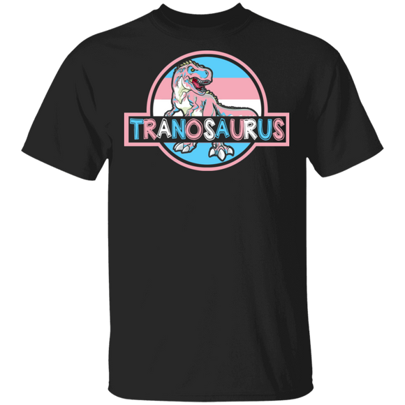 Pride Transgender Tyrannosaurus Tranosaurus Proud LGBT Transgender Gifts T-Shirt - Macnystore