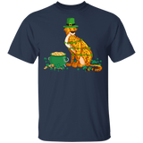 Leprechaun Cheetah Funny Shamrock Cheetah Lover Irish St Patrick's Day Gifts T-Shirt - Macnystore