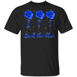 Faith Hope Love Back The Blue Cool American Police Blue Rose Gifts T-Shirt - Macnystore
