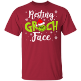 Resting Grinch Face Funny Mr.Grinch T-Shirt - Macnystore