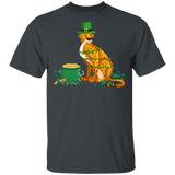 Leprechaun Cheetah Funny Shamrock Cheetah Lover Irish St Patrick's Day Gifts T-Shirt - Macnystore