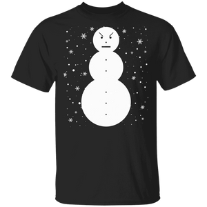 Christmas Snowman Shirt Angry Jeezy Snowman Funny Christmas Snowman Lover Gifts T-Shirt - Macnystore