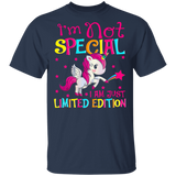 I'm Not Special I Am Just Limited Edition Funny Shirt For Magical Unicorn Lover Kids Women Gifts T-Shirt - Macnystore