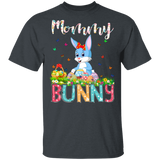Mommy Bunny Funny Rabbit Bunny Eggs Easter Day Matching Shirt For Family Women Mom Mama Gifts T-Shirt - Macnystore