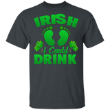 I Could Drink Pregnancy Beer Lover Shamrock Leprechaun Pregnancy Announcement Funny Maternity Women Men Irish St Patrick's Day Gifts T-Shirt - Macnystore