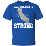 California State Strong Shirt Matching Kids Men Women California State American Gifts T-Shirt - Macnystore