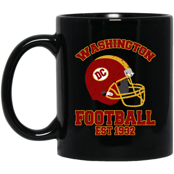 Vintage Football Lover Shirt Washington Est 1932 Redskin  Football Team Player Lover Gifts Mug - Macnystore