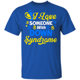 I Love Someone With Down Syndrome Cool World Down Syndrome T-Shirt - Macnystore