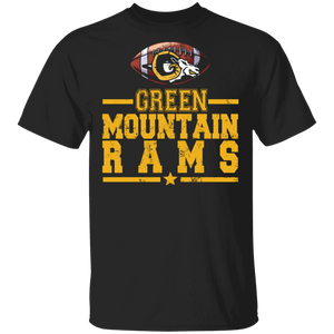 Football Lover Shirt Green Mountain High School Rams Cool Football Team Player Lover Gifts T-Shirt - Macnystore
