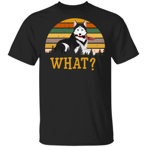 Vintage Retro Funny Psycho Husky Sayings Halloween T-Shirt - Macnystore