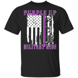 purple up military purple Youth T-Shirt - Macnystore
