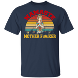 Namaste Mother Fucker Funny Yoga Lover Tattoos Women Gifts T-Shirt - Macnystore