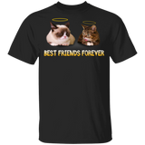 Best Friends Forever Cat Lover G500B Gildan Youth 5.3 oz 100% Cotton T-Shirt - Macnystore