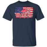 Funny American Flag Flamingos Shirt Matching Flamingo Lover Fans American Gifts T-Shirt - Macnystore