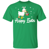 Bunny Sheep Pulls Eggs Basket Funny Rabbit Bunny Eggs Easter Day Matching Shirt For Kids Men Women Sheep Lover Farmer Gifts Youth T-Shirt - Macnystore
