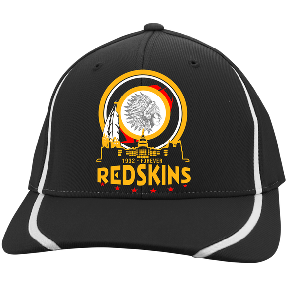 1932 Forever Redskin Pride American Native Blood Colorblock Cap - Macnystore