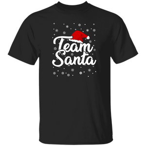 Christmas Santa Lover Shirt Team Santa Funny Christmas Family Matching Pajama Lover Gifts Christmas T-Shirt - Macnystore