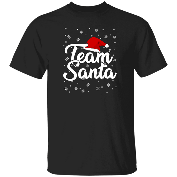 Christmas Santa Lover Shirt Team Santa Funny Christmas Family Matching Pajama Lover Gifts Christmas T-Shirt - Macnystore