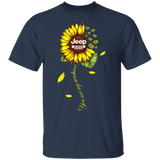 You Are My Sunshine Cute Jeep Logo Sunflower Shirt Matching Jeep Car Automobile Lover Owner Fans Gifts T-Shirt - Macnystore