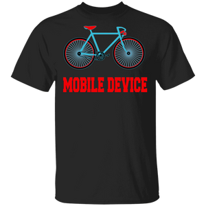 Bicycle Lover Shirt Mobile Device Cool Bicycle Lover Gifts T-Shirt - Macnystore