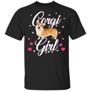 Corgi Girl Women Puppy Mom Dog Mama Lover T-Shirt - Macnystore