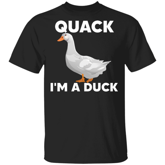 Quack I'm A Duck Funny Halloween Duck Lover Gifts T-Shirt - Macnystore