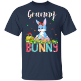 Granny Bunny Funny Rabbit Bunny Eggs Easter Day Matching Shirt For Family Women Grandma Gigi Gifts T-Shirt - Macnystore