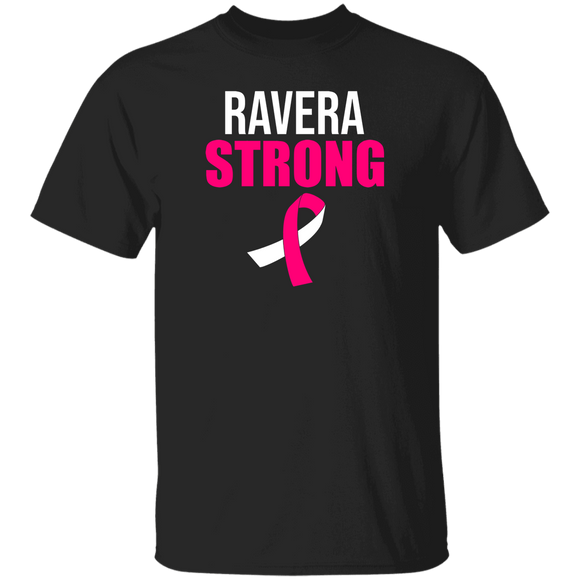 Ravera Strong Shirt Ravera Strong Cool Support Ravera Strong Pink Ribbon Lover Gifts T-Shirt - Macnystore