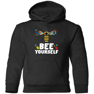 Bee Friend Cute Bee Autism Gifts Pullover Hoodie - Macnystore