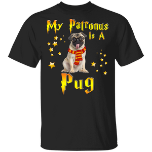 My Patronus Is A Pug Magical Pet Dog T-Shirt - Macnystore