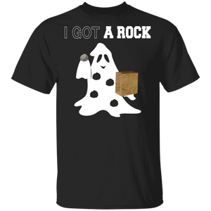 I Got A Rock Funny Baby Ghost Matching Halloween Gifts T-Shirt - Macnystore