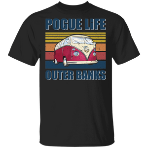 Vintage Retro Pogue Life Outer Banks Gifts T-Shirt - Macnystore