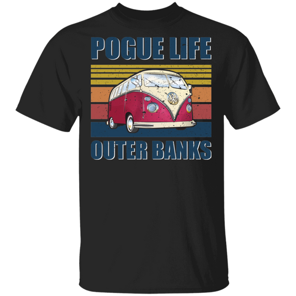 Vintage Retro Pogue Life Outer Banks Gifts T-Shirt - Macnystore