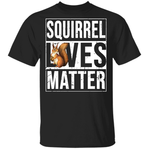 Squirrel Lives Matter Cute Squirrel Lover Fans Gifts T-Shirt - Macnystore