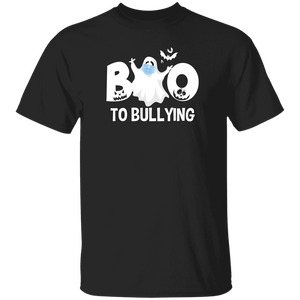 Halloween Boo Shirt Boo To Bullying Funny Halloween Boo Ghost Lover Unity Day Orange Gifts Halloween T-Shirt - Macnystore