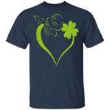 Dabbing Shamrock Leprechaun St Patrick's Day Irish Gifts T-Shirt - Macnystore
