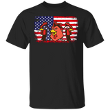 Funny American Flag Chickens Shirt Matching Chicken Lover Owner Fans Farmer Rancher American Gifts T-Shirt - Macnystore