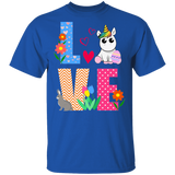 Love Unicorn Funny Rabbit Bunny Eggs Easter Day Matching Shirt For Kids Men Women Magical Unicorn Lover Gifts T-Shirt - Macnystore