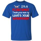 I'm A Phlebotomist I Make Grown Man Cry What's Your Superpower Funny Syringe Shirt Matching Nurse Doctor Phlebotomist Gifts T-Shirt - Macnystore
