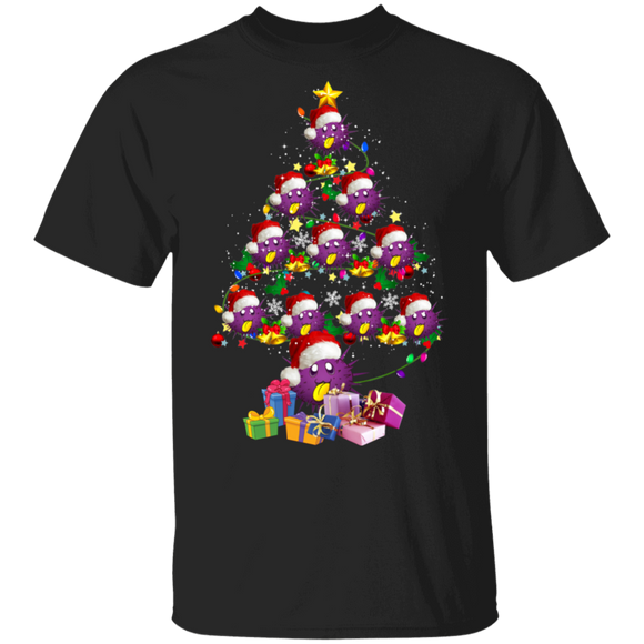 Christmas Sea Urchins Lover Sea Urchins X- mas Tree Santa Sea Urchins Gift T-Shirt - Macnystore