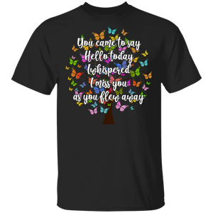 I Whispered I Miss You Cute Butterfly Valentine Shirt - Macnystore