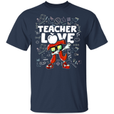 Teacher Love Pi Cool Math Nerd Geeks 3,14 Number Logic Math Calculation Lover Elementary Midle High School Teacher Gifts T-Shirt - Macnystore