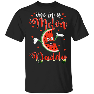 One In A Melon Daddy Funny Watermelon T-Shirt - Macnystore
