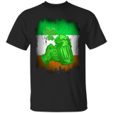 Green Beer Ireland Flag Drunker St Patrick's Day Irish Gift T-Shirt - Macnystore