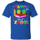 Happy 100th Day Of School Turtle Lover Kids Preschool Elementary Students Teacher Gifts T-Shirt - Macnystore